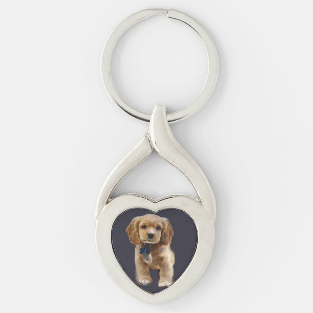 Puppy dog   key ring (Front)