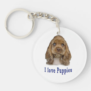 Puppy Dog Key Ring