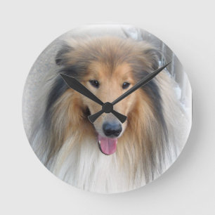 Puppy Dog Lassie Clock