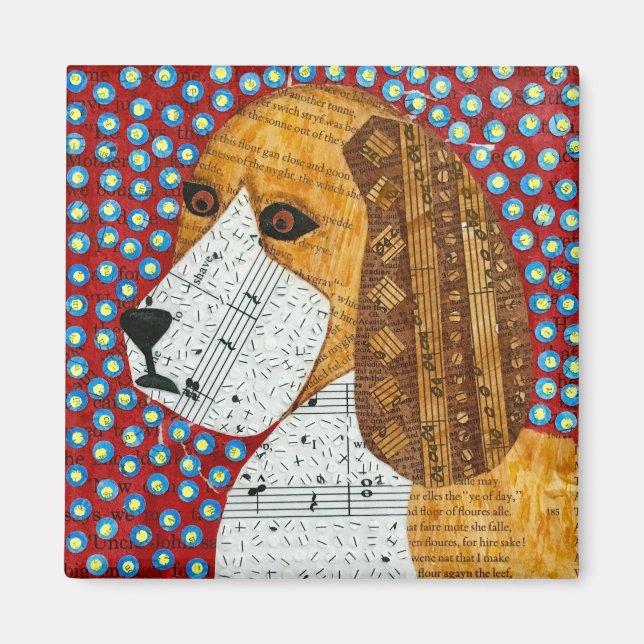 Puppy Dog Magnet (Front)