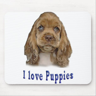Puppy Dog Mouse Mat