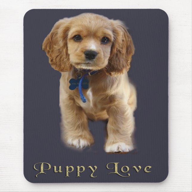  Puppy dog    Mouse Mat (Front)