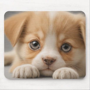 Puppy Dog Mouse Mat
