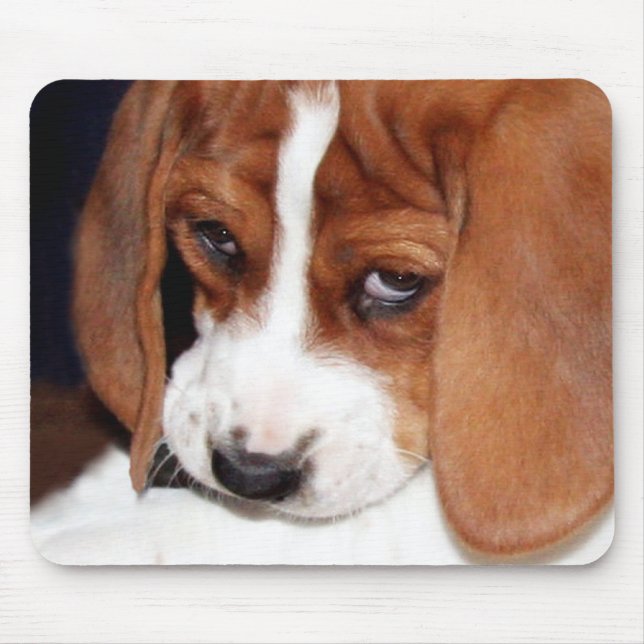 Puppy Dog Mouse Mat (Front)