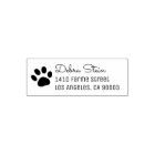 Puppy Dog Paw & Name, Simple & Clear