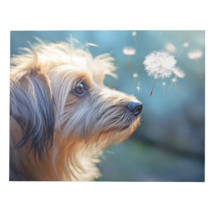 Puppy Dog Pet Animal Tranquil Peaceful  Notepad