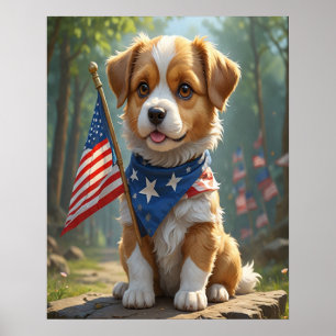 Puppy dog poster