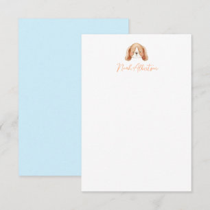 Puppy Dog Stationery Note Cards for Children