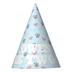 Puppy Dog Themed Birthday Party Hats