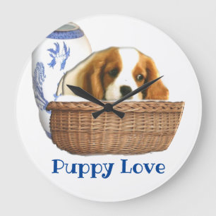 Puppy Dogs Large Clock