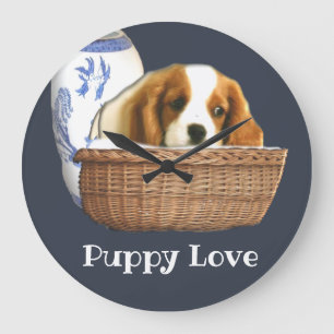 Puppy Dogs Large Clock