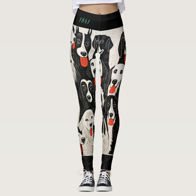 puppy dogs  leggings (Front)