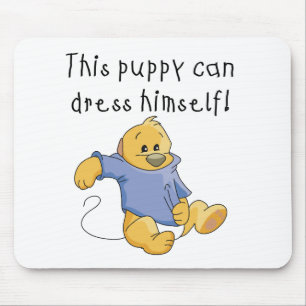Puppy Dress Up Tshirts and Gifts Mouse Mat