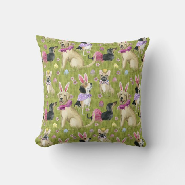 Puppy Easter Collection Cushion (Front)