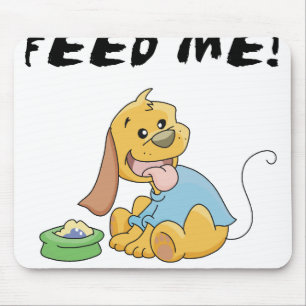 Puppy Feed Me Mouse Mat