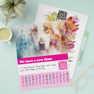 puppy for sale flyer templates
