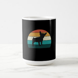 puppy french bulldog sunset frenchie lover gift coffee mug