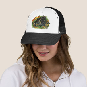 Puppy Garden Trucker Hat
