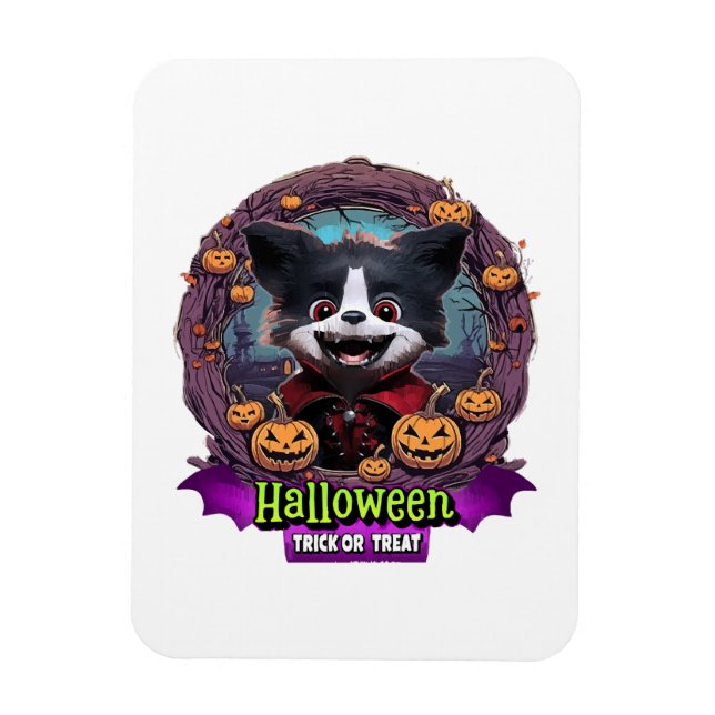 Puppy Halloween Costume Magnet (Vertical)