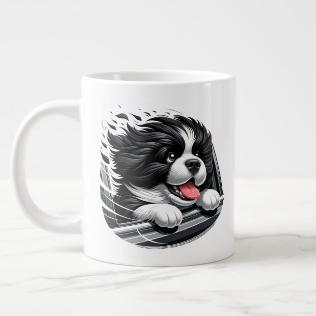Puppy- Jumbo Mug (Left)