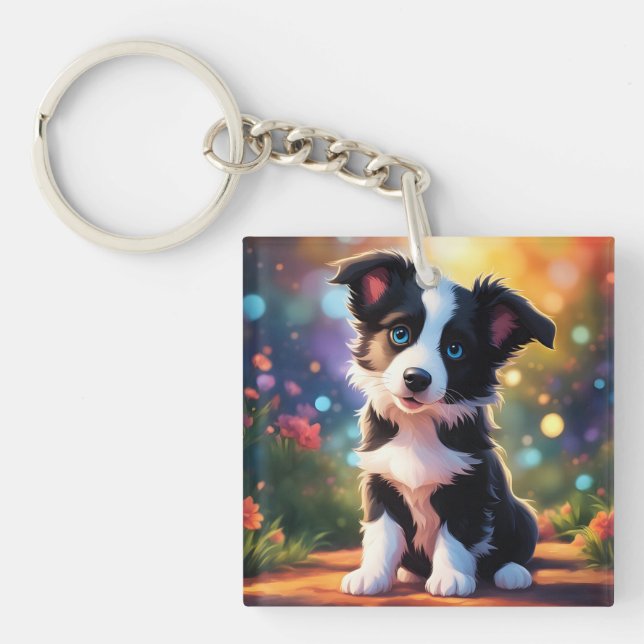Puppy  key ring (Front)