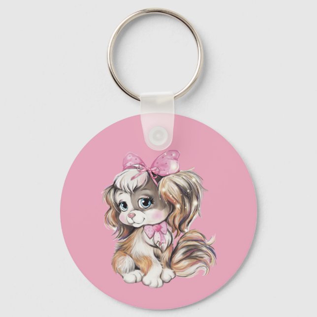 Puppy Keychain (Front)