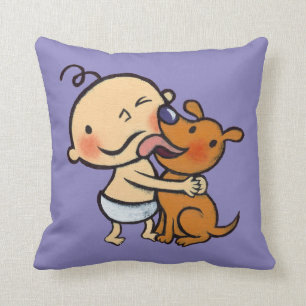 Puppy Kisses for the Baby Cushion