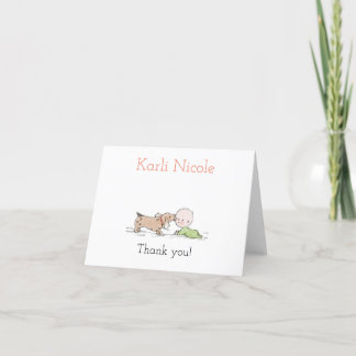 Puppy Kisses Thank You Notes