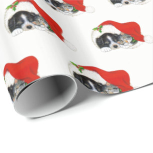 Puppy & Kitten Christmas Wrapping Paper