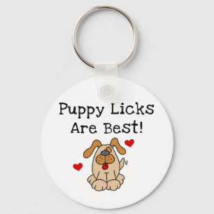 Puppy Licks Are Best Tshirts and Gifts Key Ring