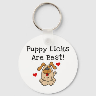 Puppy Licks Are Best Tshirts and Gifts Key Ring