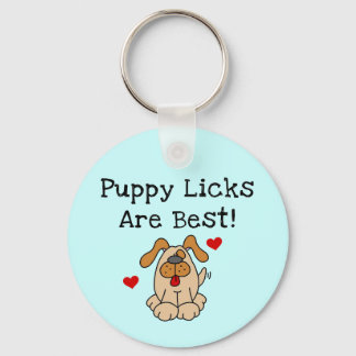 Puppy Licks Are Best Tshirts and Gifts Key Ring