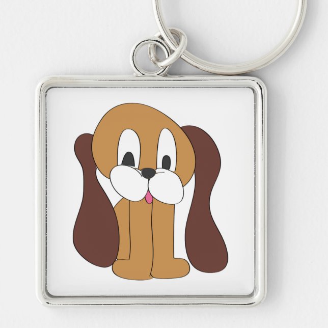 PUPPY LONG EARS KEY RING (Front)