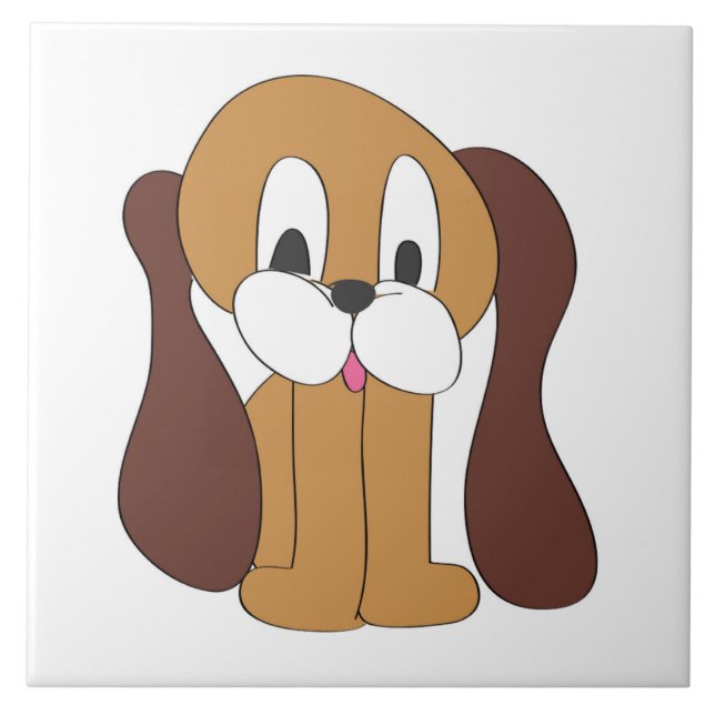 PUPPY LONG EARS TILE (Front)