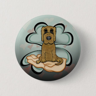 Puppy Love 6 Cm Round Badge
