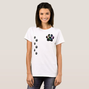 PUPPY LOVE Black T-Shirt