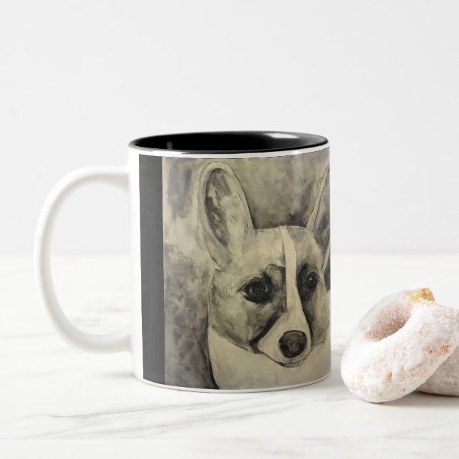 Puppy Love Corgi Mug (With Donut)