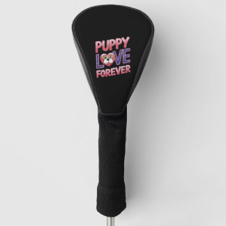 Puppy Love Forever Dog Golf Head Cover