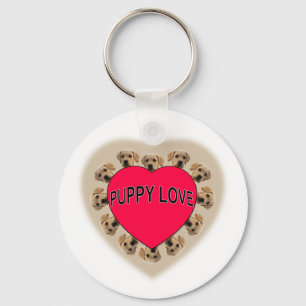 Puppy Love Key Ring