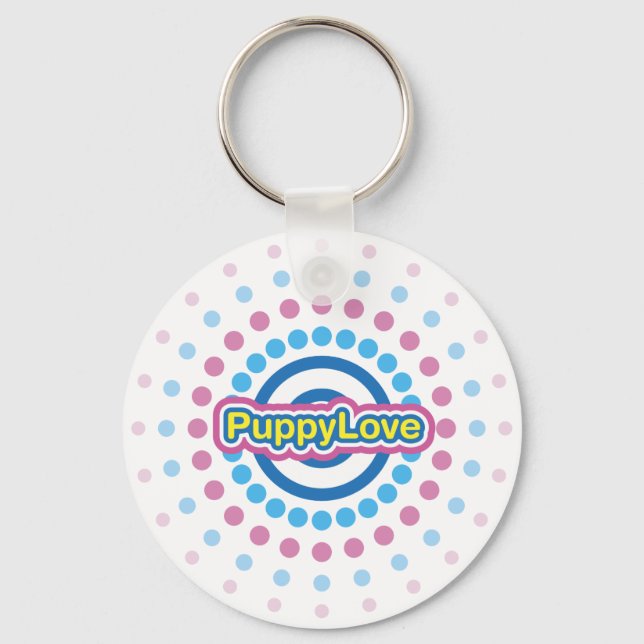 Puppy Love Key Ring (Front)