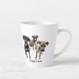 Puppy Love Latte Mug