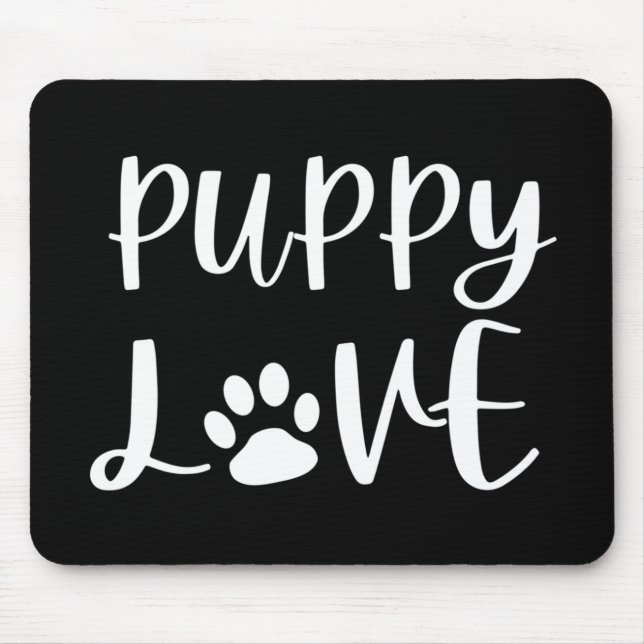 Puppy Love Mouse Mat (Front)