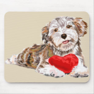 Puppy Love Mouse Mat