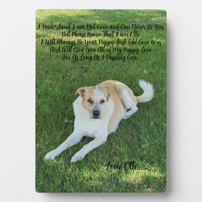 Puppy Love Plaque (Front)