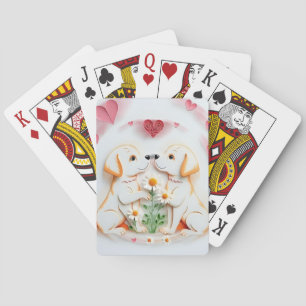 Puppy Love Playing Cards