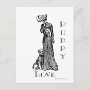 Puppy Love Post Card