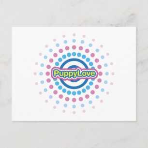 Puppy Love Postcard
