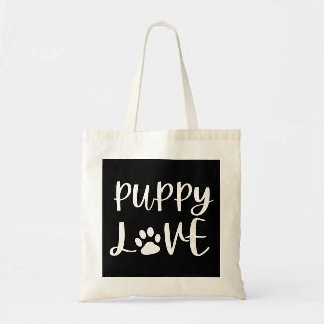 Puppy Love Tote Bag (Front)
