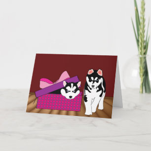 Puppy Love Valentine's Day Card