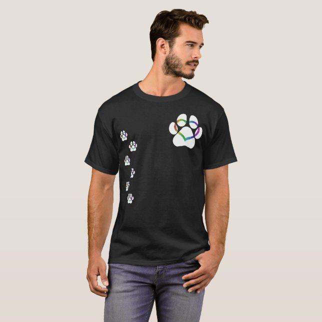 PUPPY LOVE White T-Shirt (Front Full)